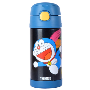 THERMOS 日本膳魔师保温杯儿童吸管杯学饮杯训练杯F4013DORAEMON