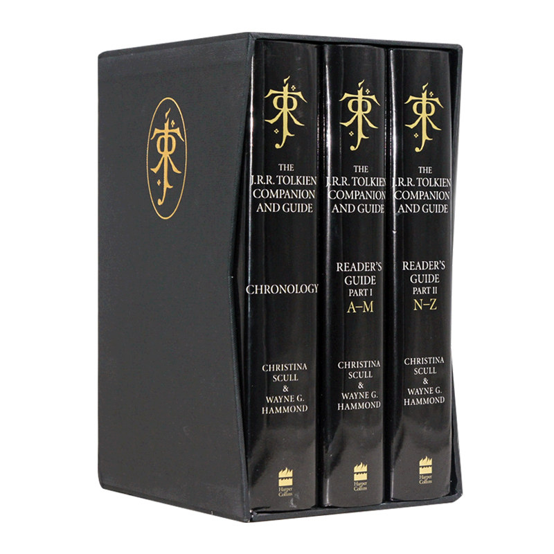 托尔金作品指南3卷套装 英文原版小说 The J R R Tolkien Companion and Guide 进口原版青少年英语课外阅读书籍 英文版