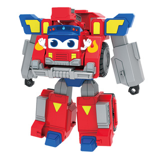 新款百变校巴火星大冒险弹射变形机器人玩具男孩儿童校巴歌德礼物