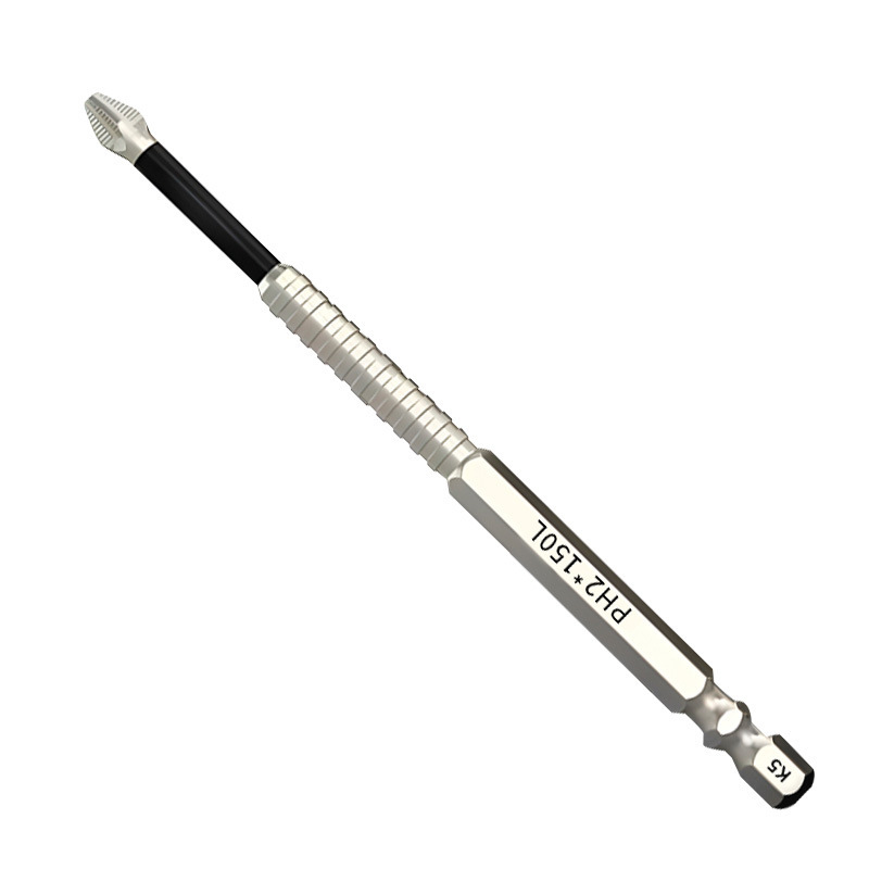 抗冲击防滑十字强磁性高硬度耐用手电钻螺丝刀六角风电动批头套装