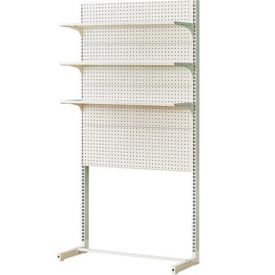 五金洞洞板货架改装少女书桌货架落地收纳置物架电脑桌多层展示架