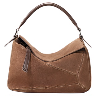 Bag of parody原创秋冬通勤牛皮小众腋下包包设计质感精致小包