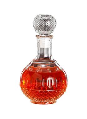 玻璃红酒瓶醒酒器家用套组葡萄酒洋酒分酒器威士忌酒樽白酒瓶空瓶