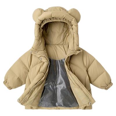 蓄热三防长款羽绒服，充绒量高