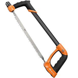 钢锯手锯家用锯子锯铁神器锯钢筋铁管金属切割锯钢锯架据手动锯弓