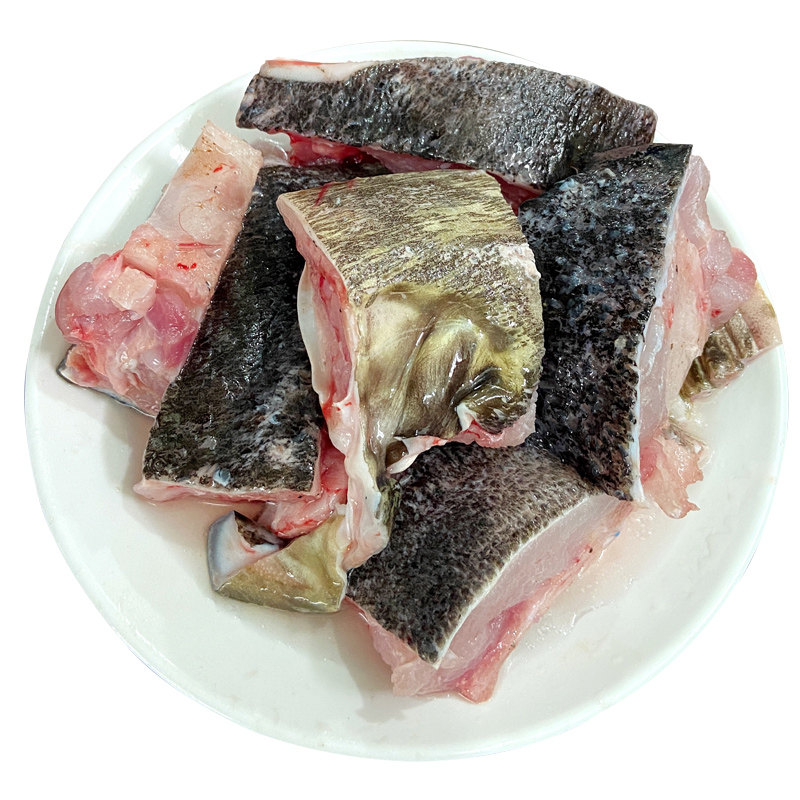 石斑鱼头鱼骨,切块一份400g