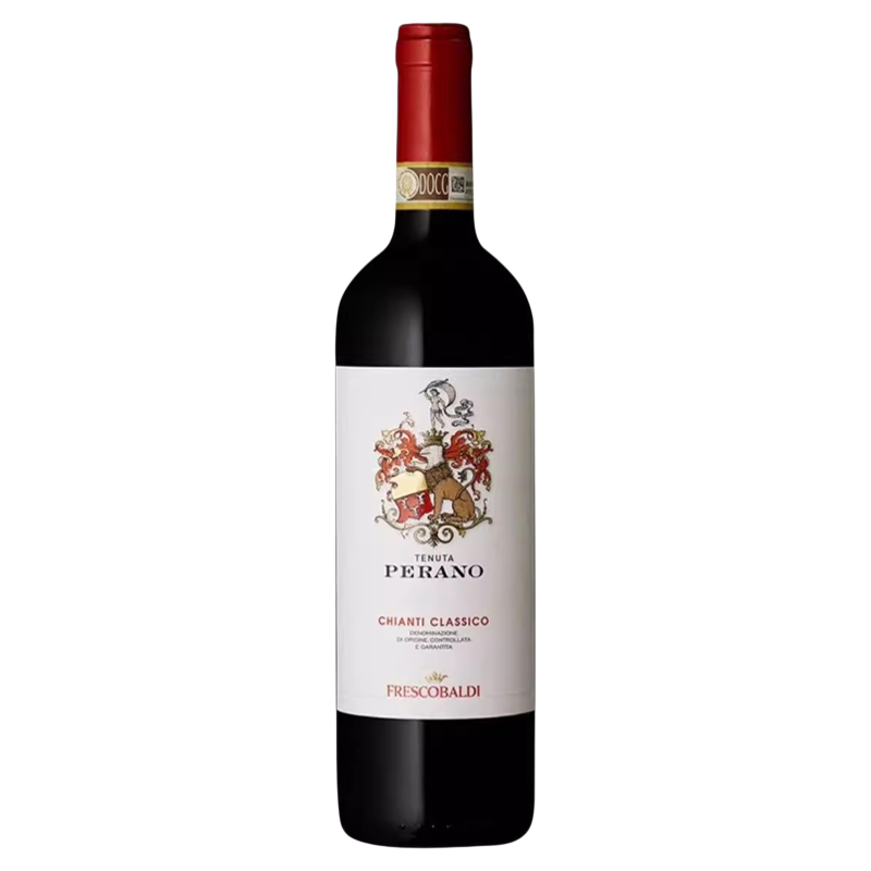 意大利进口花思蝶Frescobaldi佩拉诺DOCG级经典基安蒂干红葡萄酒