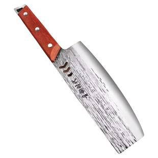 青铜时代菜刀轻薄锋利切片刀弹簧钢锻打厨房切菜切肉切片女士家用