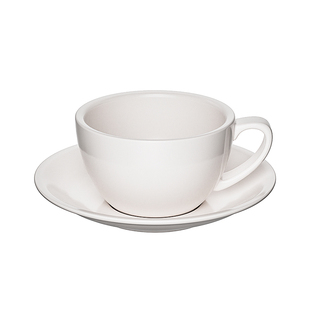 MHW-3BOMBER轰炸机拿铁杯咖啡杯家用意式拉花杯简约陶瓷杯碟280ml