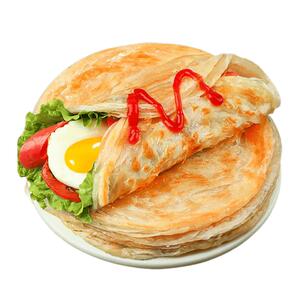 手抓饼面饼皮葱油饼煎饼卷饼家用早餐半成品正品旗舰店家庭装包邮