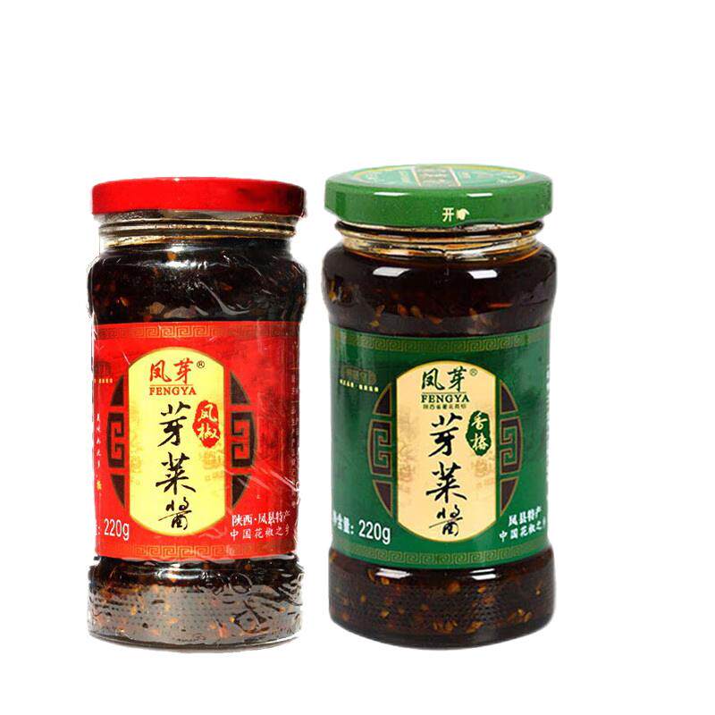 陕西凤县芽菜酱微辣拌饭酱