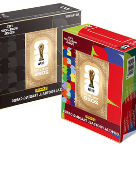 正版PANINI卡游FIFA2026官方全新世界杯纪念球星收藏版卡牌帕尼尼