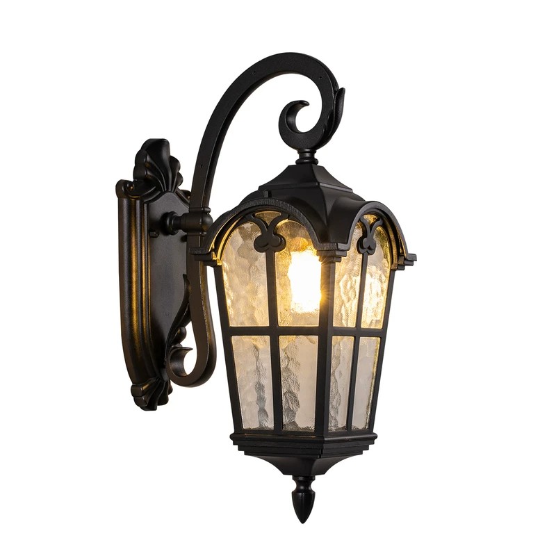 欧式复古压铸铝防水户外壁灯