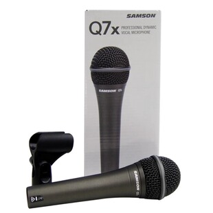 Samson/山逊 Q7人声动圈话筒超心形K歌人声演出麦克风  百灵达UM2