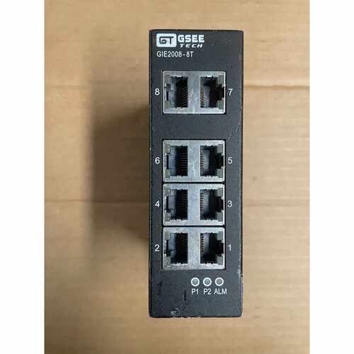 询价吉诺8口千兆工业交换机，型号:GIE2008-8T/GF。正