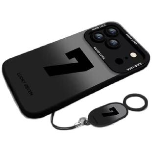 灰黑渐变适用苹果17promax手机壳新款彩绘iphone16pro小众高级感15网红超火爆款14硅胶女款13简约防摔保护套