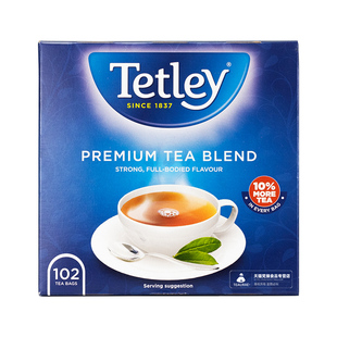 英国Tetley泰特利红茶进口茶包原味英式阿萨姆奶茶烘焙原料袋泡茶