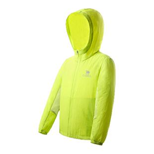 骆驼儿童防晒衣2026新款防紫外线女童皮肤衣连帽拉链户外运动外套