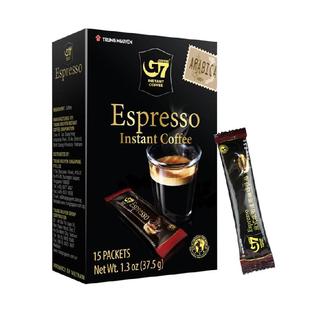 【自营】中原G7意式浓缩黑咖啡Espresso速溶黑咖啡粉提神越南进口
