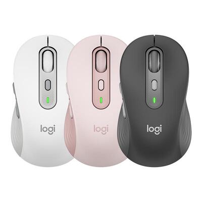 罗技优选系列M750M/L无线蓝牙轻音鼠标办公双模可切换