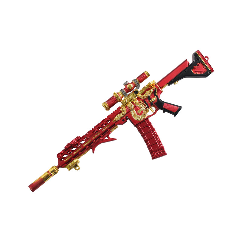 三角洲行动M4A1巳蛇金属模型