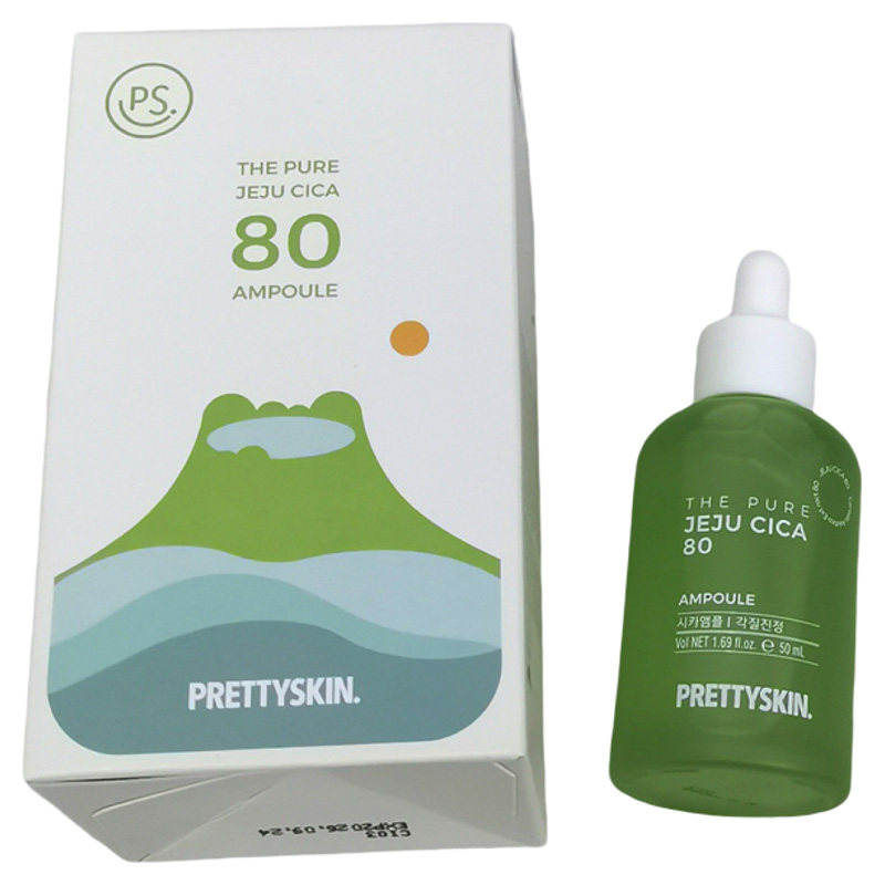 Prettyskin韩国济州岛积雪草精华