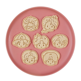 十个勤天卡通饼干模具种地吧少年后陡门按压曲奇糖霜粘土烘焙工具