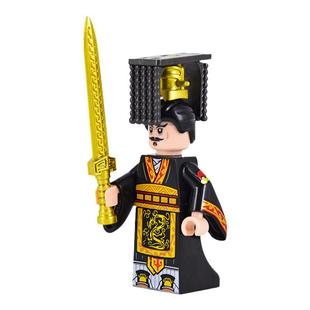 中国古代秦朝秦始皇兵马俑大秦帝国第三方稀有古代士兵小人仔积木