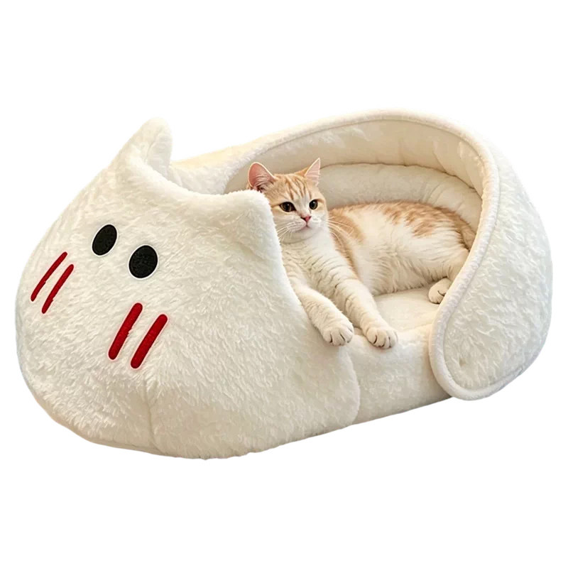 冬季保暖半封闭安全感猫狗窝