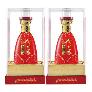 今世缘典藏15柔雅型白酒42度500ml双瓶装喜宴商务送礼聚会用酒水