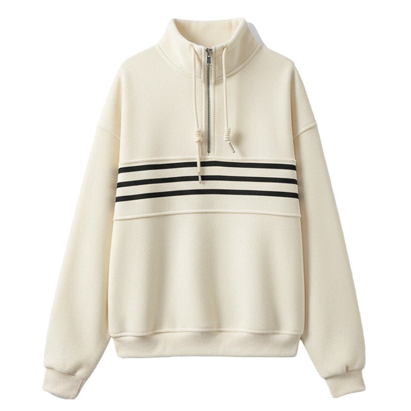 女大童加绒加厚卫衣秋冬2025新款初中生休闲保暖冬装洋气少女上衣