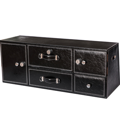 后备箱多功能密码箱车载收纳箱