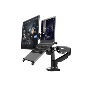 NB 电脑桌面显示器支架单双屏升降旋转伸缩增高架横竖屏F160 H180