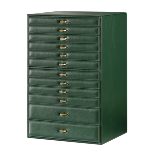 高档大容量首饰收纳盒多功能欧式公主韩国木质珠宝箱珠宝收纳盒女