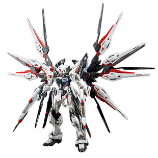 万代Mgex1/100强袭自由高达 白红配色 改色喷涂上色 代工 加工