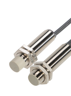 至璨IP67远距离接近开关M8M12M18M30电感式接近传感器NPN常开24V