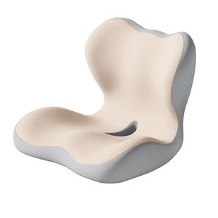 柠檬树坐垫靠背一体屁垫椅垫办公室久坐不累尾椎减压护腰座垫靠垫