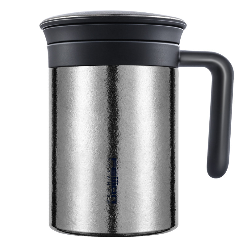 官方正品茶水分离保温杯纯钛飞剑