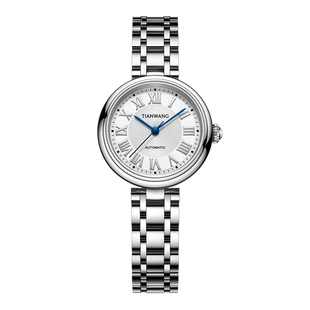 天王表MissOne系列女士自动机械手表生日礼物