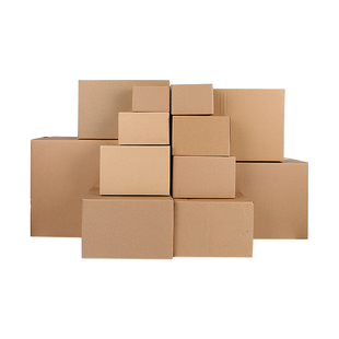 加厚加硬大纸箱子快递打包纸箱包装盒方形扁平小批量定制定做