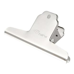 不锈钢票夹文具文件铁夹子工具办公家用固定燕尾长尾夹强力票据夹圆形蝴蝶夹美术画板夹学生山型夹小号发票夹