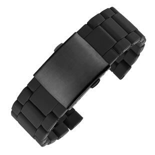 适配sevenfriday七个星期五手表带钢带男P2/M2S2硅胶包钢表链28mm