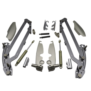 垂直上移门支撑 橱柜平移上翻门撑架气动液压撑杆 微波炉柜升降门