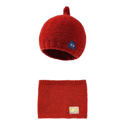 宝宝冬季保暖红色围脖防风护颈