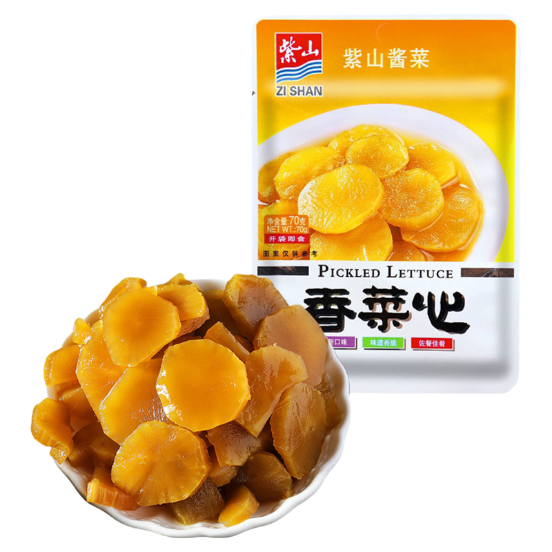 香菜心酱菜下饭拌饭配菜