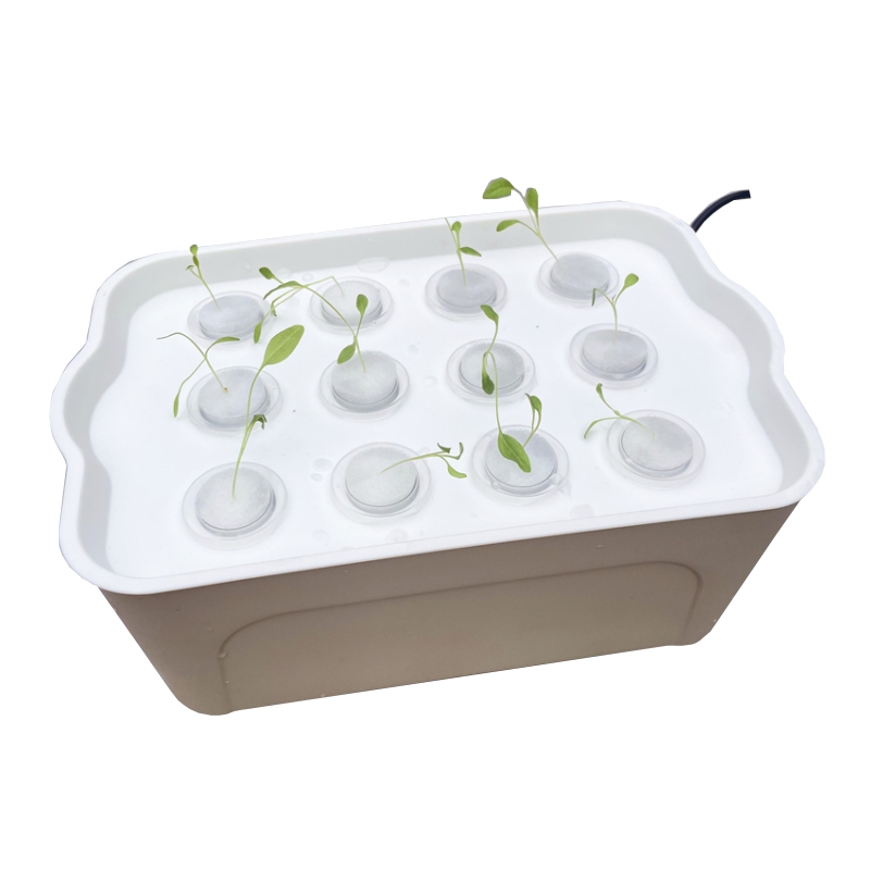无土栽培蔬菜设备家庭阳台水培种菜机室内自动水耕种植箱塑料花盆