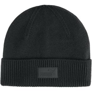 复古黑色冬帽冷帽毛线帽男女款PUMA彪马新款冬季运动针织帽026414