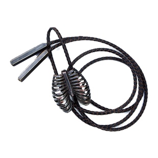 哥特波洛领带女情侣项链复古领结赛博朋克风饰品暗黑BOLO TIE领绳