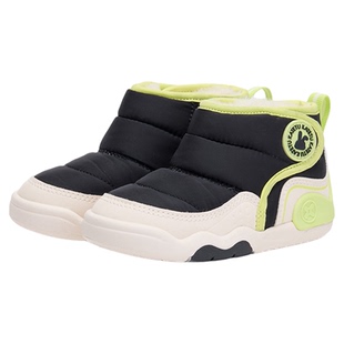 卡特兔宝宝男童学步鞋2025冬季防泼水加绒女童保暖儿童棉鞋童鞋