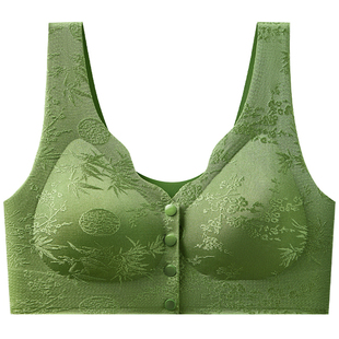 内衣女文胸2025新款爆款前排扣聚拢收副乳上托妈妈乳罩无钢圈胸罩